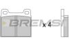 BREMSI BP2036 Brake Pad Set, disc brake